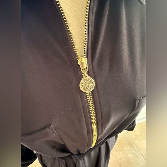 NWOT Anne Klein Black Shirt Dress Size 12 - Picture 2 of 7